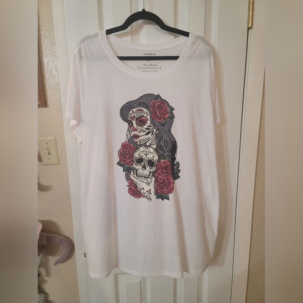 Torrid Sugar Skull Tee
